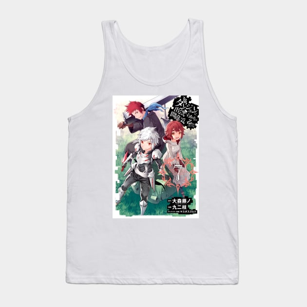 Danmachi Tank Top by CERA23